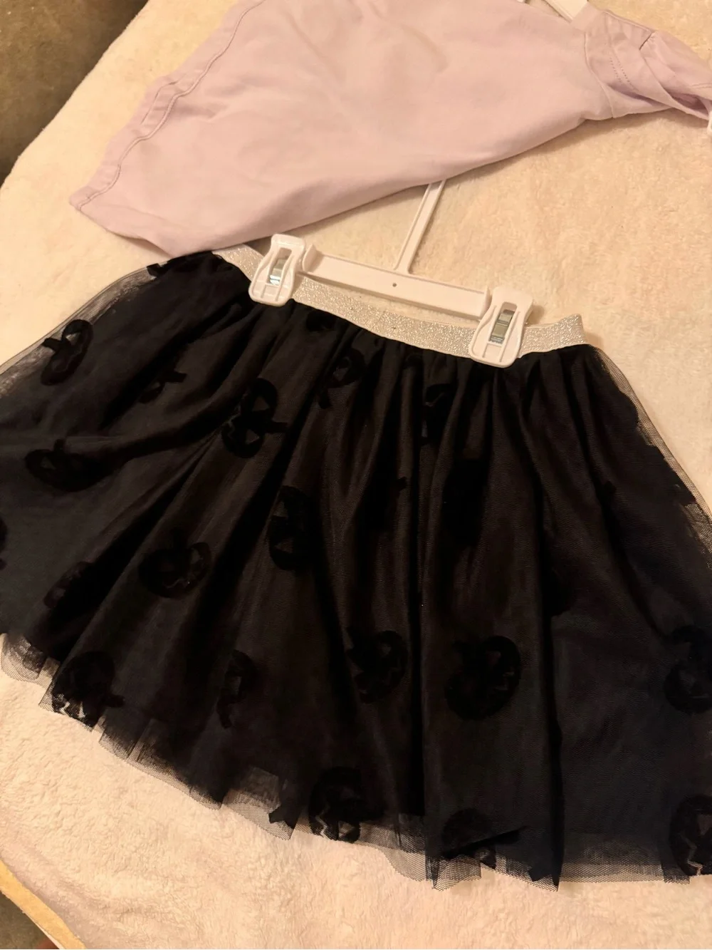 Disney The Nightmare Before Christmas Lilac and Black Tutu skirt Halloween outfi